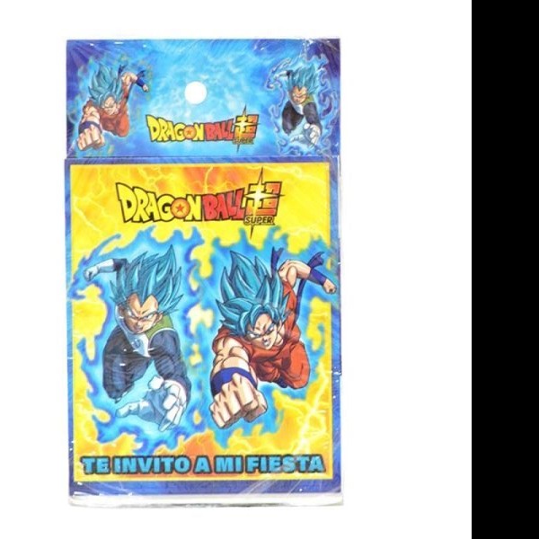 INVITACION SSUAJE DRAGON BALL GRANMARK SS. PAQ.C6 E.24